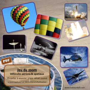 Jeu du Zoom – Véhicules aériens & spatiaux