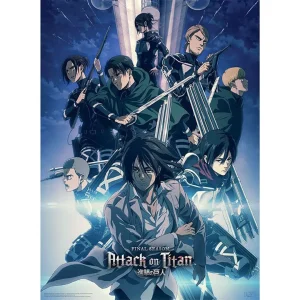 L'Attaque Des Titans - Poster - Bataillon d'exploration