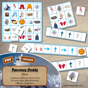 Suis les parcours codés – Hiver
