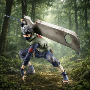 Naruto Shippuden - Figurine - Kakashi Hatake - Great Ninja War 15th Anniversary Ver. - 1/8 G.E.M Series - MEGAHOUSE
