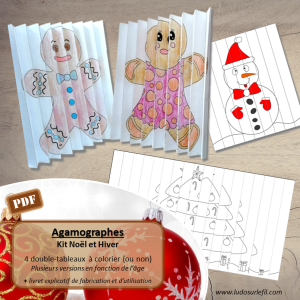 Agamographes – Kit Hiver et Noël