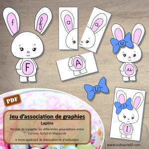Association Différentes Graphies – Lapins
