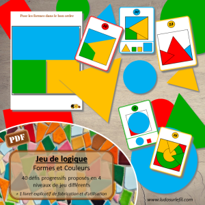 Jeu de logique – Formes et Couleurs