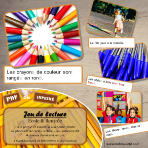 Jeu de lecture – Ecole et Rentrée