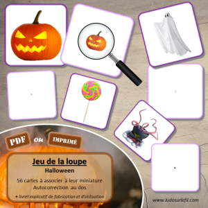 Jeu de la loupe – Halloween