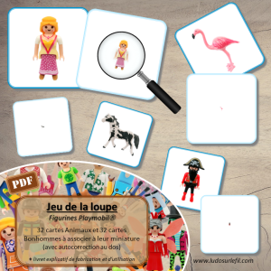 Jeu de la loupe – Figurines Playmobil®