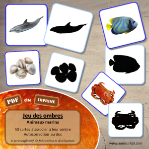 Jeu des Ombres – Animaux marins