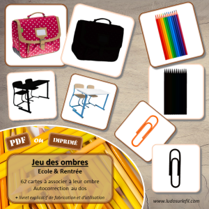 Jeu des Ombres – Ecole et Rentrée