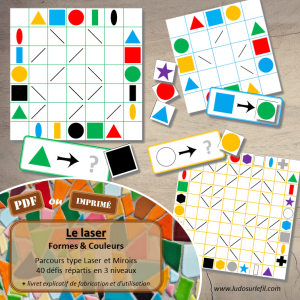 Le laser – Formes et Couleurs