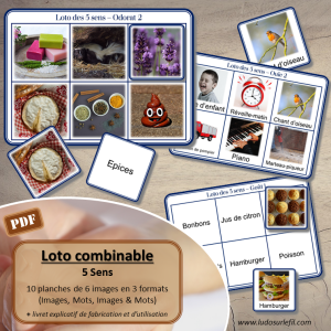 Loto combinable – 5 sens