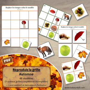 Reproduis la grille – Automne