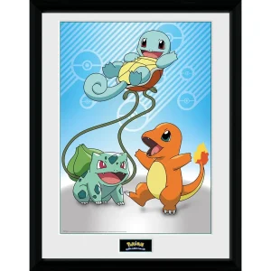 Pokémon - Tableau - Starters Kanto
