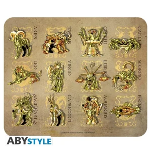 Saint Seiya - Tapis de souris souple - Armures d'or