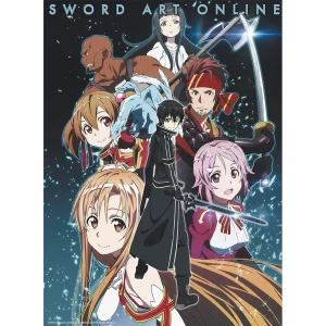 Sword Art Online - Poster - Membres Groupe