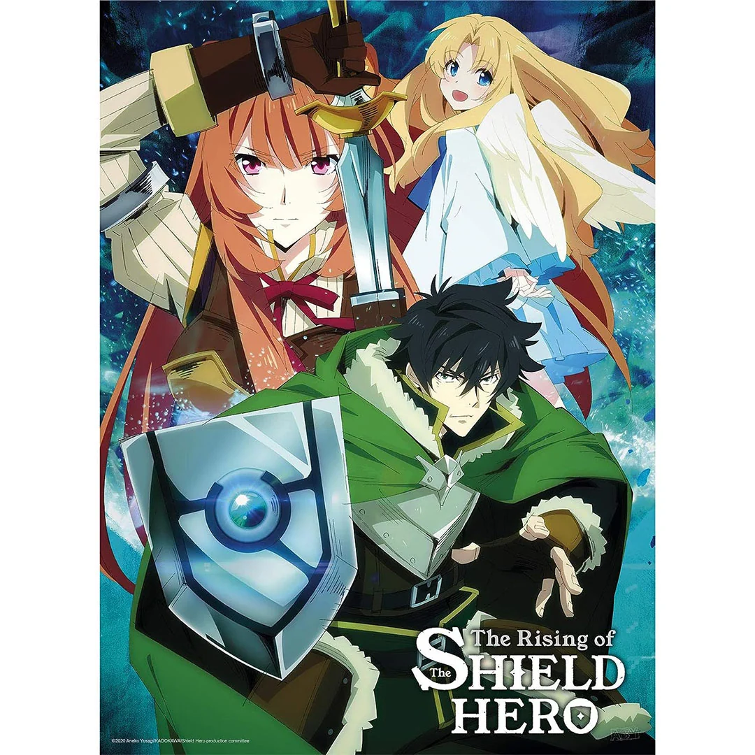 The Rising of The Shield Hero - Poster - Naofumi Raphtalia & Filo – Image 2
